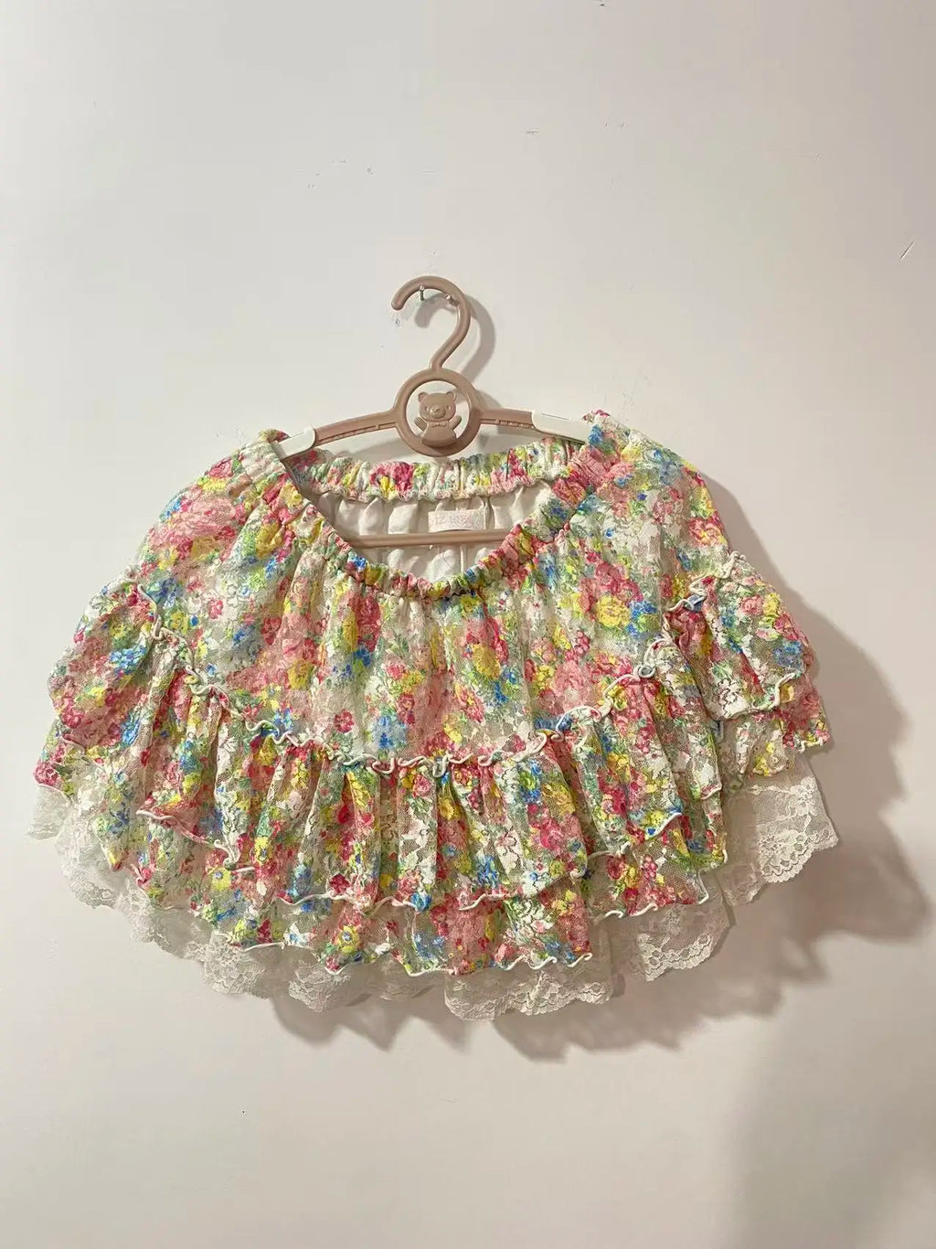 Lace Mesh Embroidery Mini Skirt Unique Short Skirts