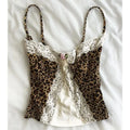 Leopard Print Lace Camisole