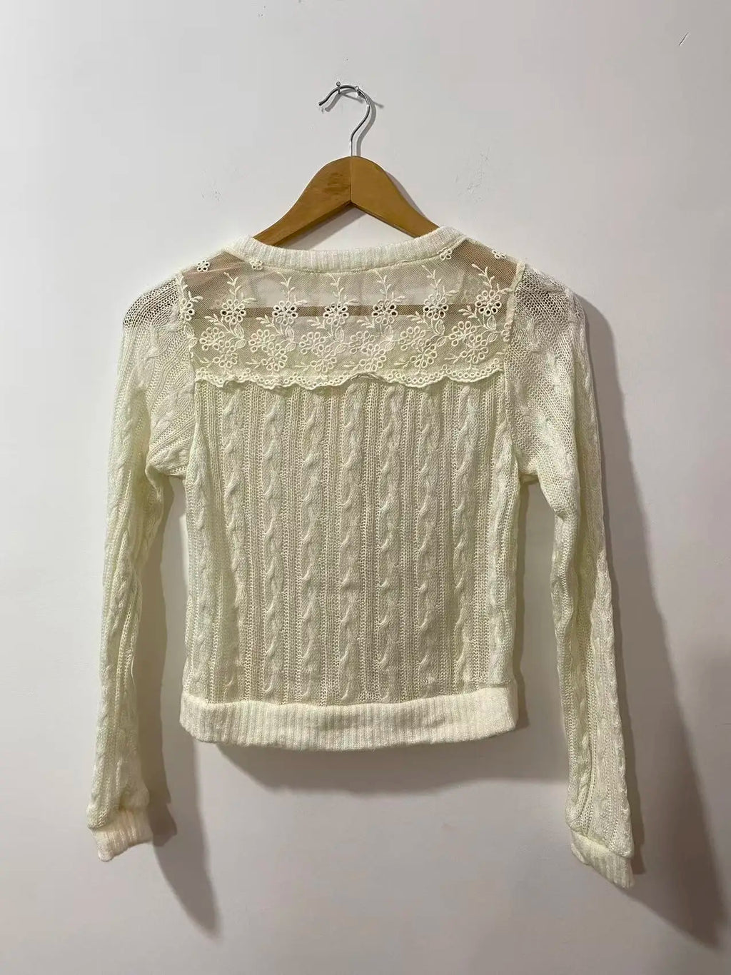 Knitted Long Sleeve Cardigan Sweater