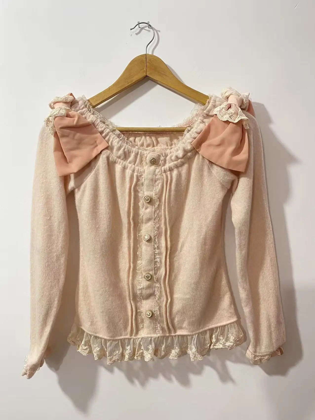 Knitted Long Sleeve Cardigan Sweater
