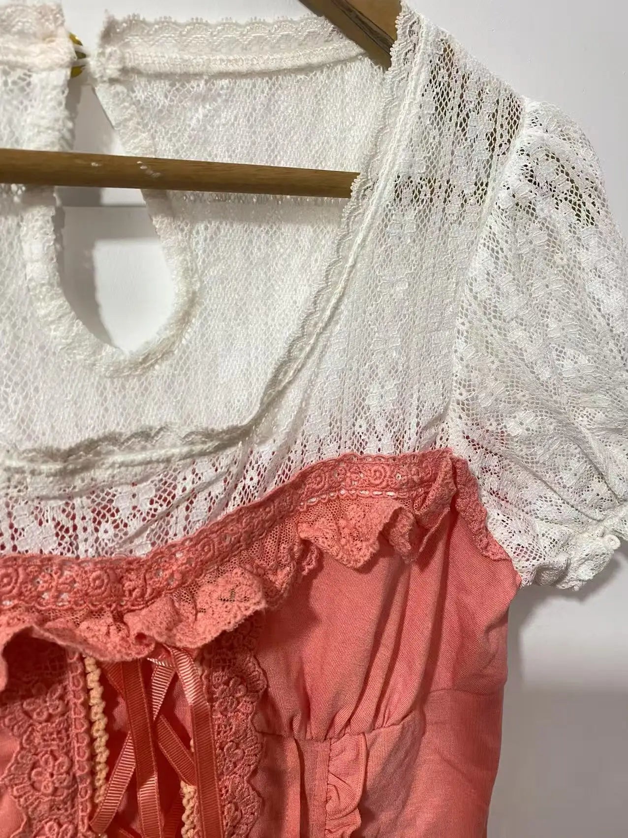 Lace Chiffon Mini Dresses