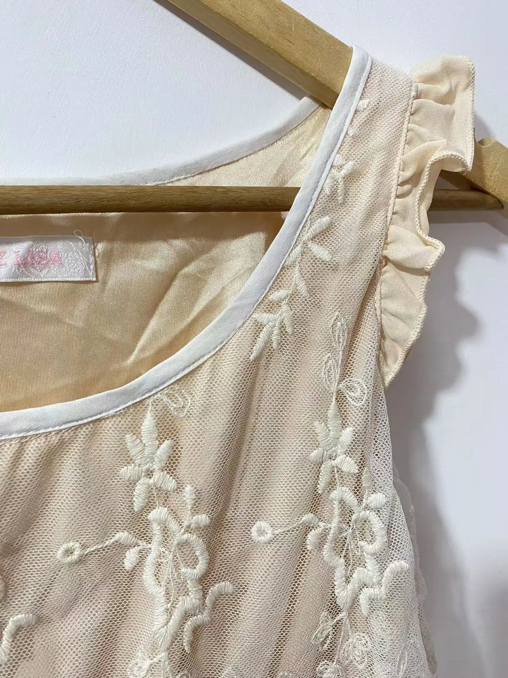 Lace Chiffon Mini Dresses
