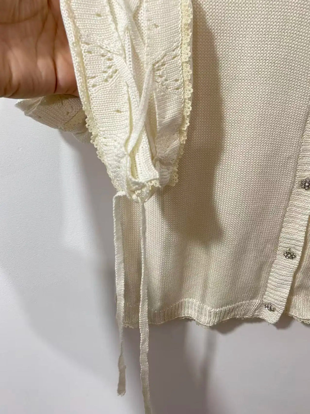 Knitted Long Sleeve Cardigan Sweater