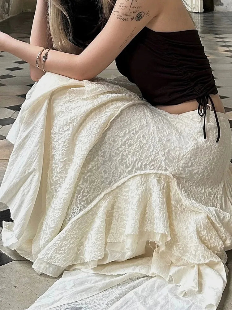 Haunted Castle White Skirt