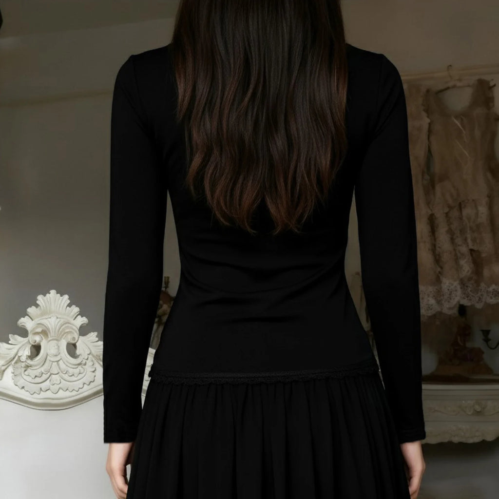 Gothic Vampire Lace Top