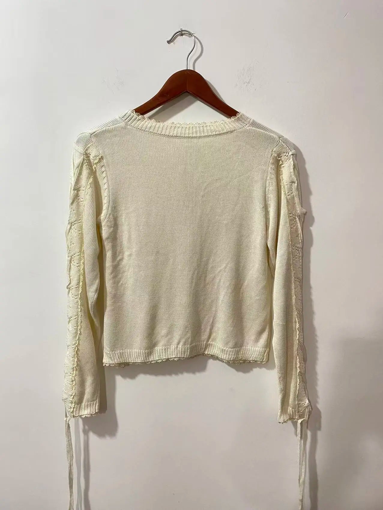 Knitted Long Sleeve Cardigan Sweater