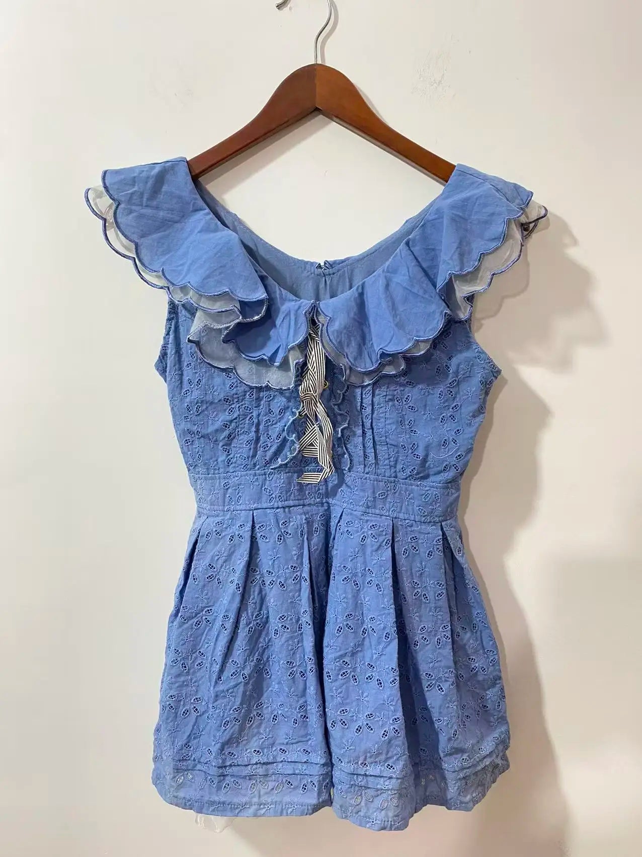 Lace Chiffon Mini Dresses