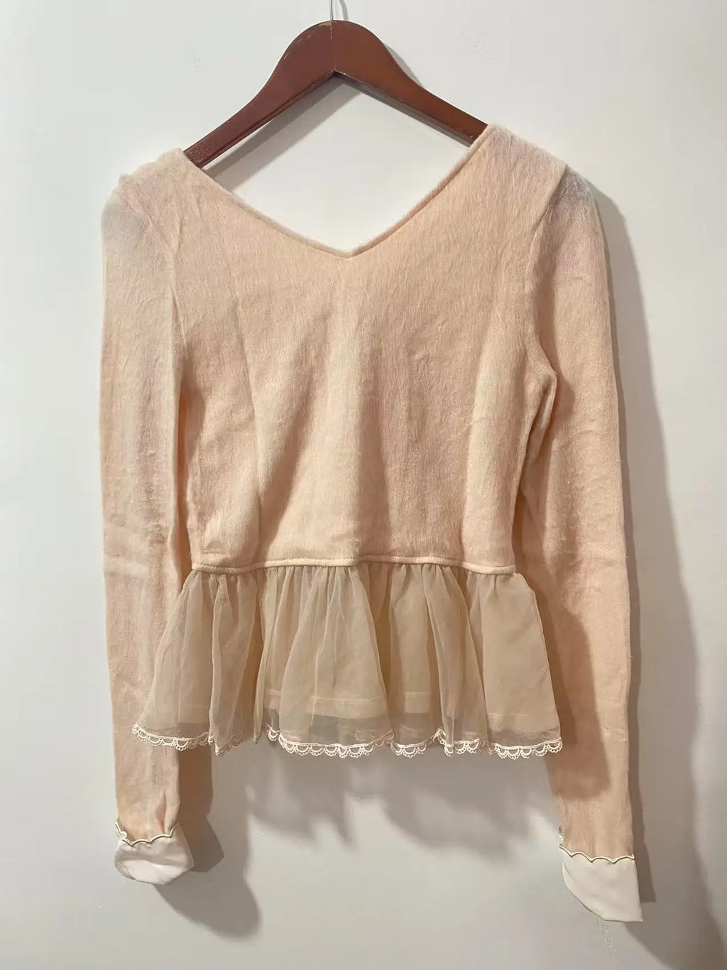 Knitted Long Sleeve Cardigan Sweater