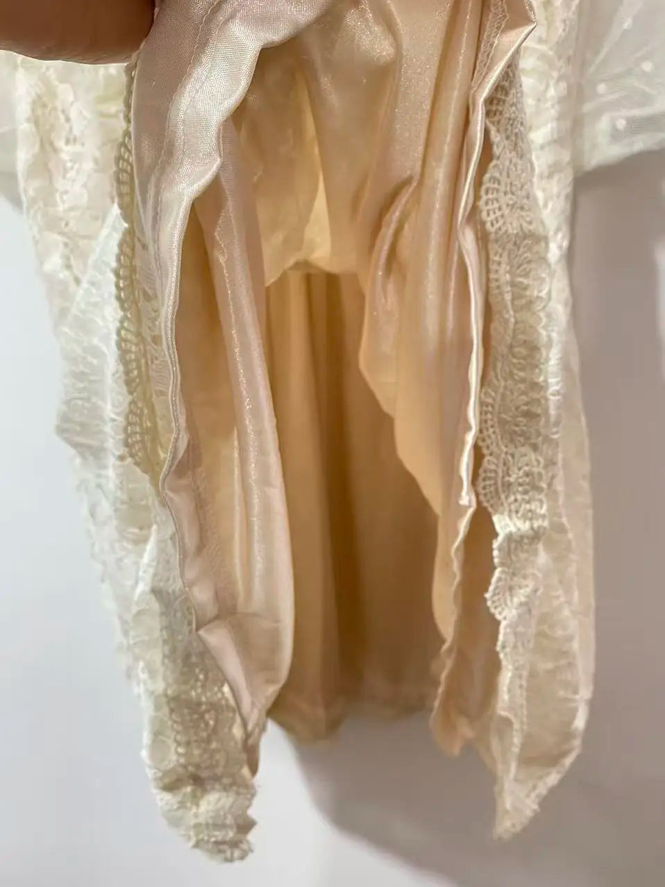 Lace Chiffon Mini Dresses