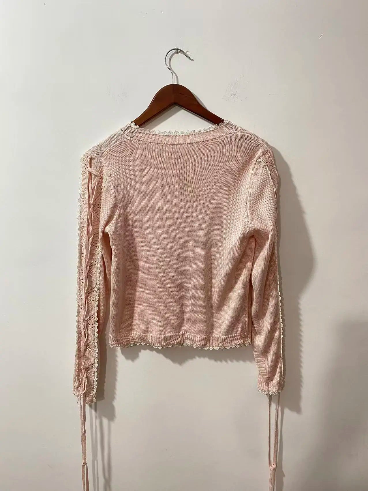 Knitted Long Sleeve Cardigan Sweater