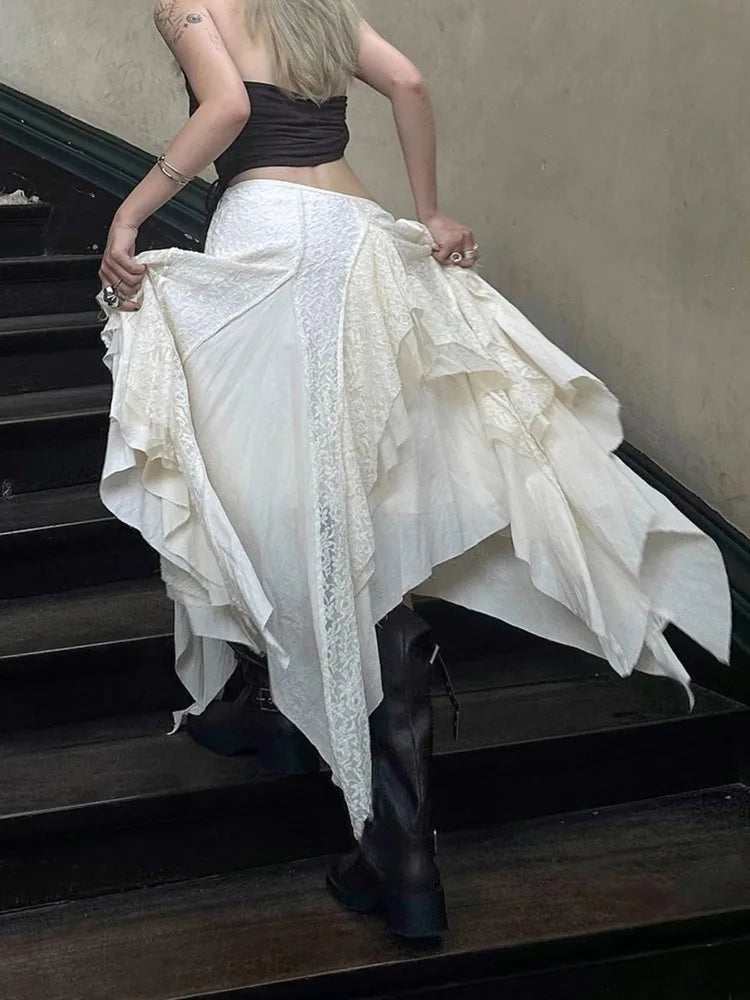 Haunted Castle White Skirt