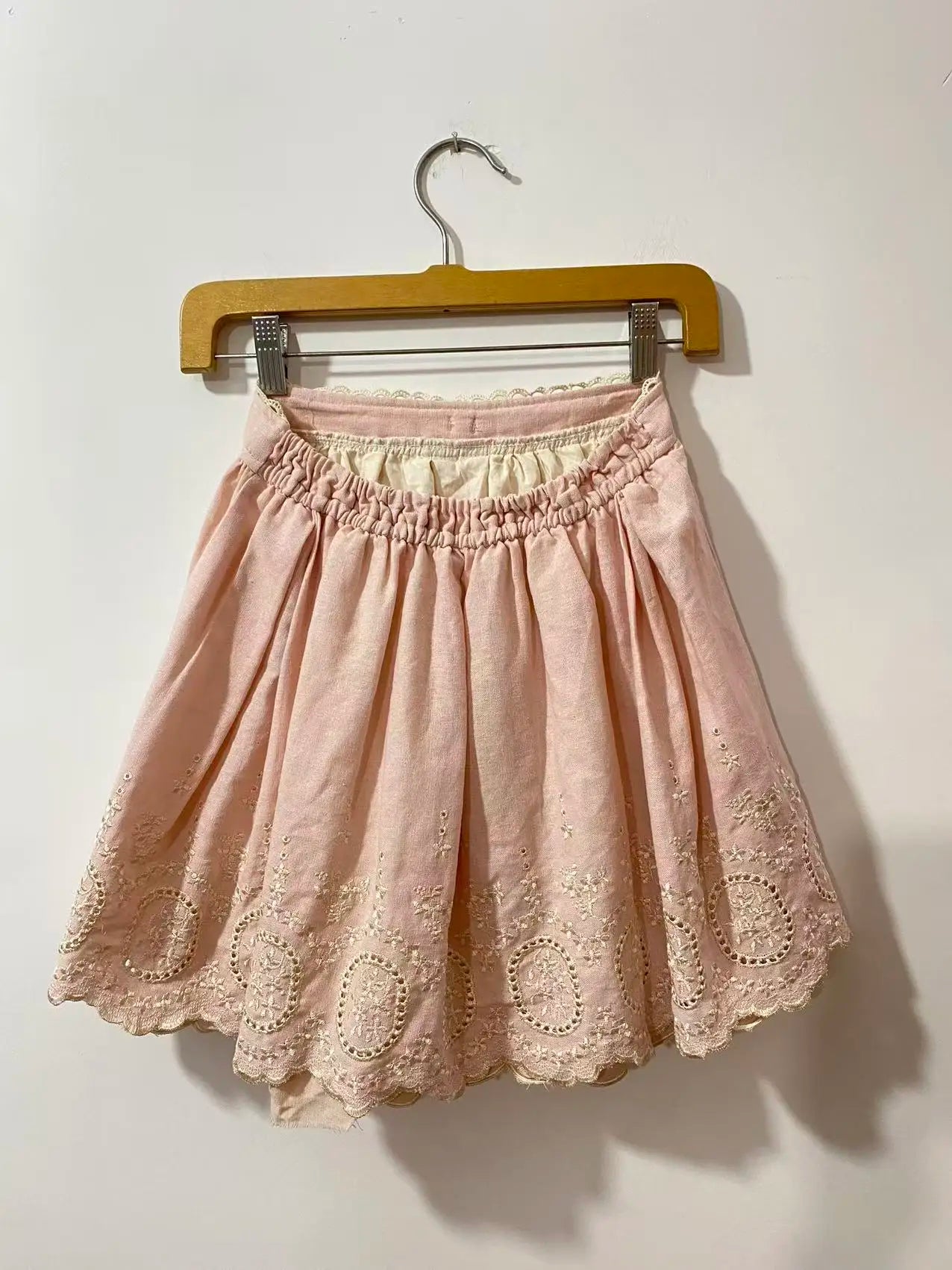 Lace Mesh Embroidery Mini Skirt Unique Short Skirts