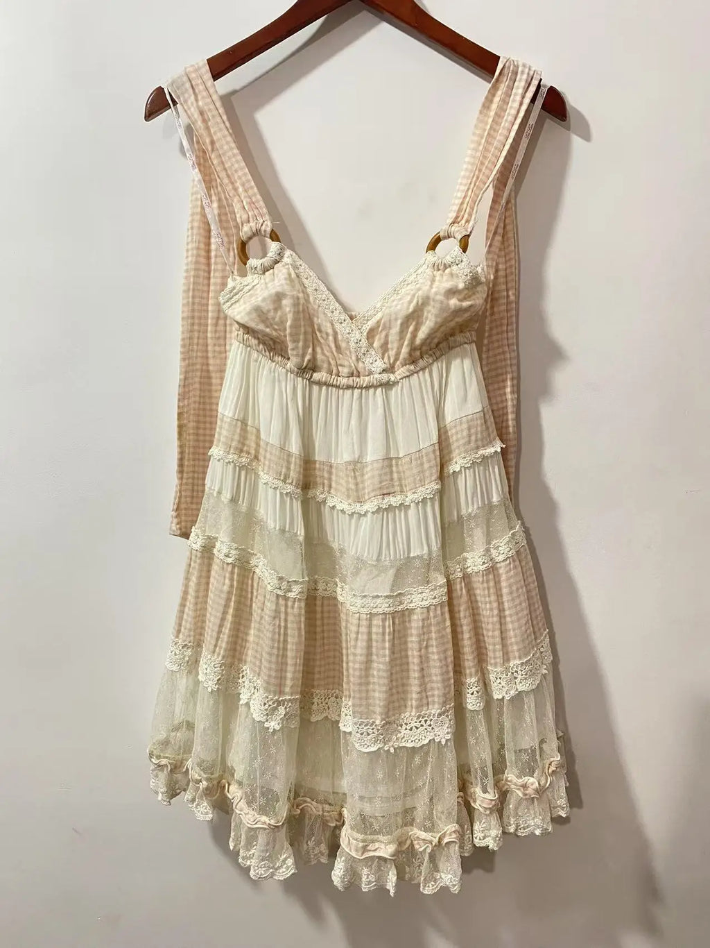 Lace Chiffon Mini Dresses