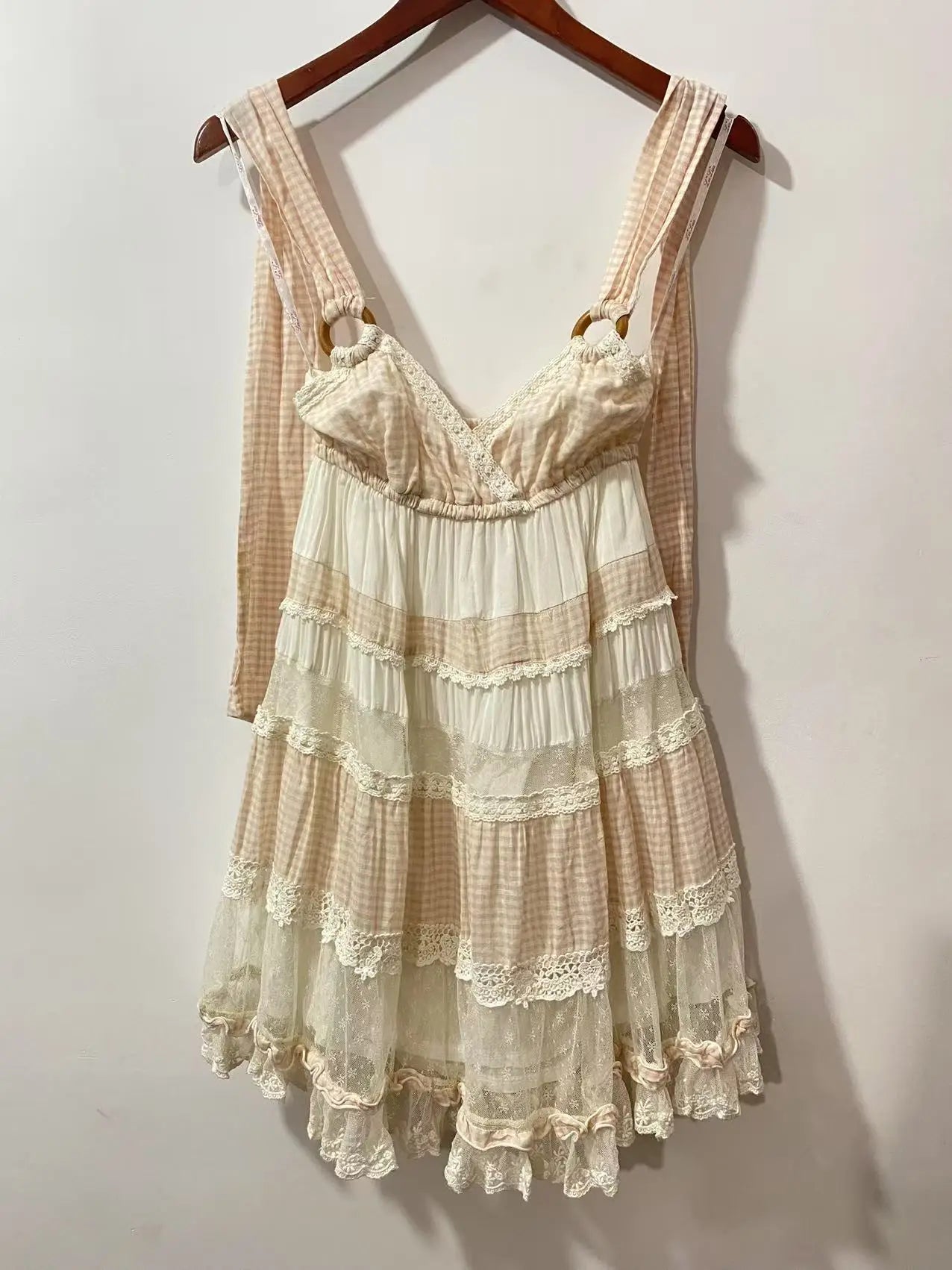 Lace Chiffon Mini Dresses