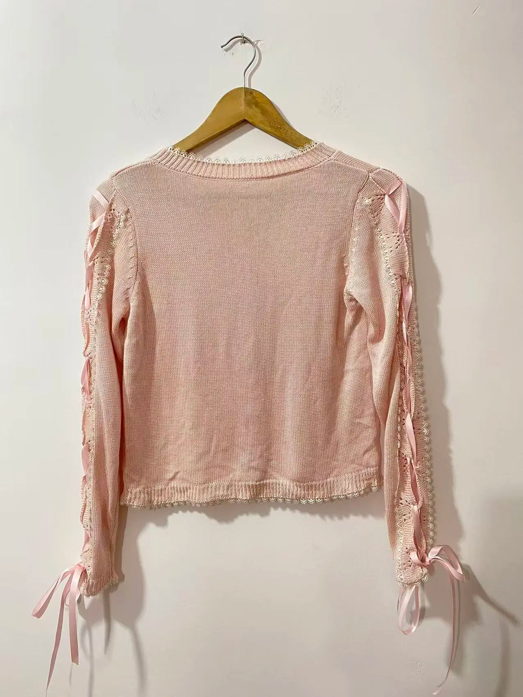 Knitted Long Sleeve Cardigan Sweater