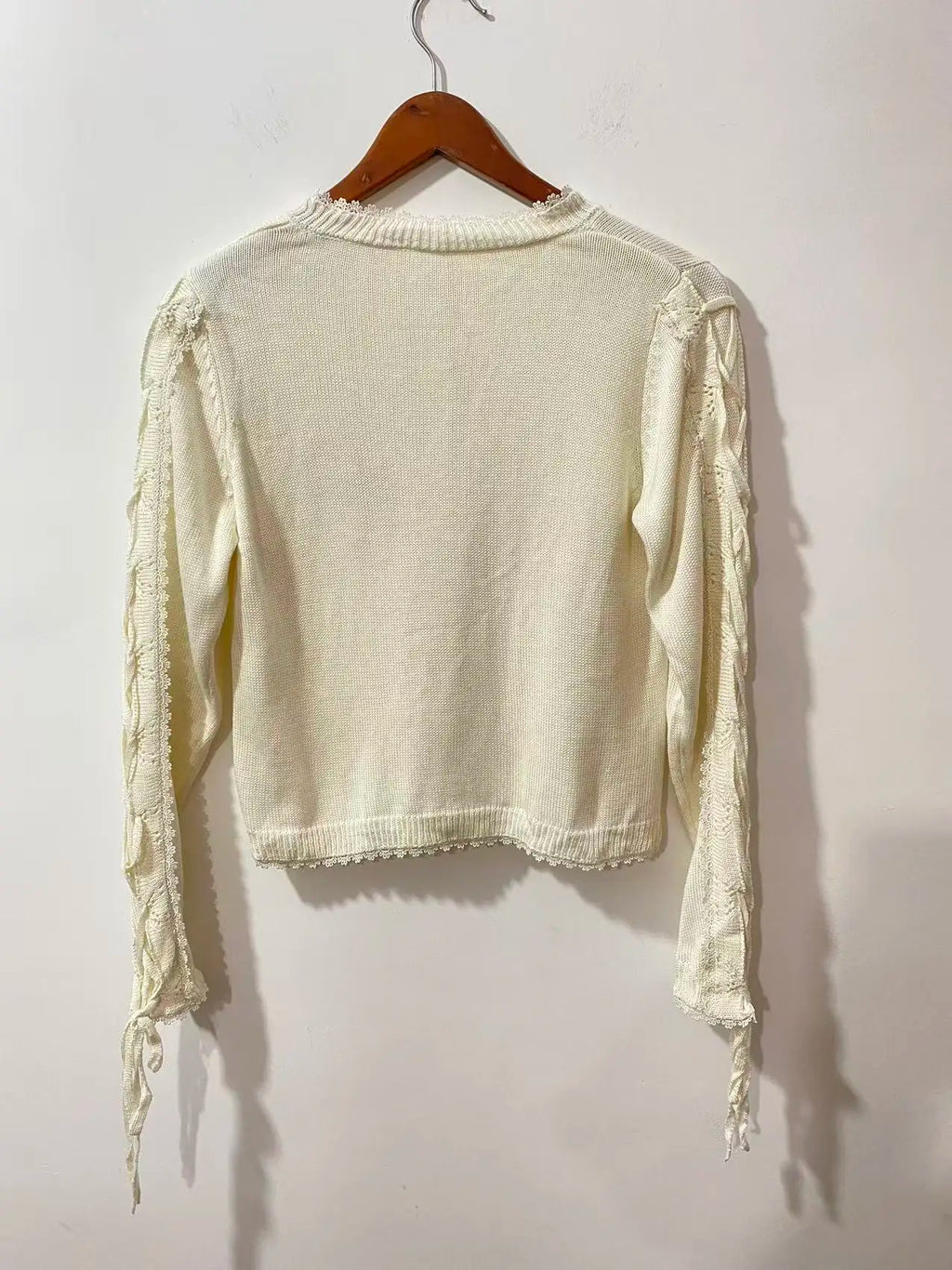 Knitted Long Sleeve Cardigan Sweater