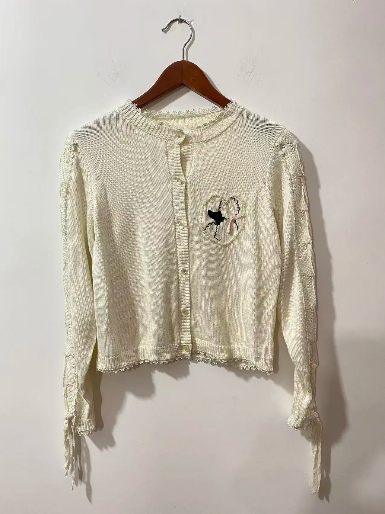 Knitted Long Sleeve Cardigan Sweater