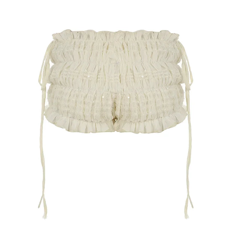 Chiffon Coquette Shorts