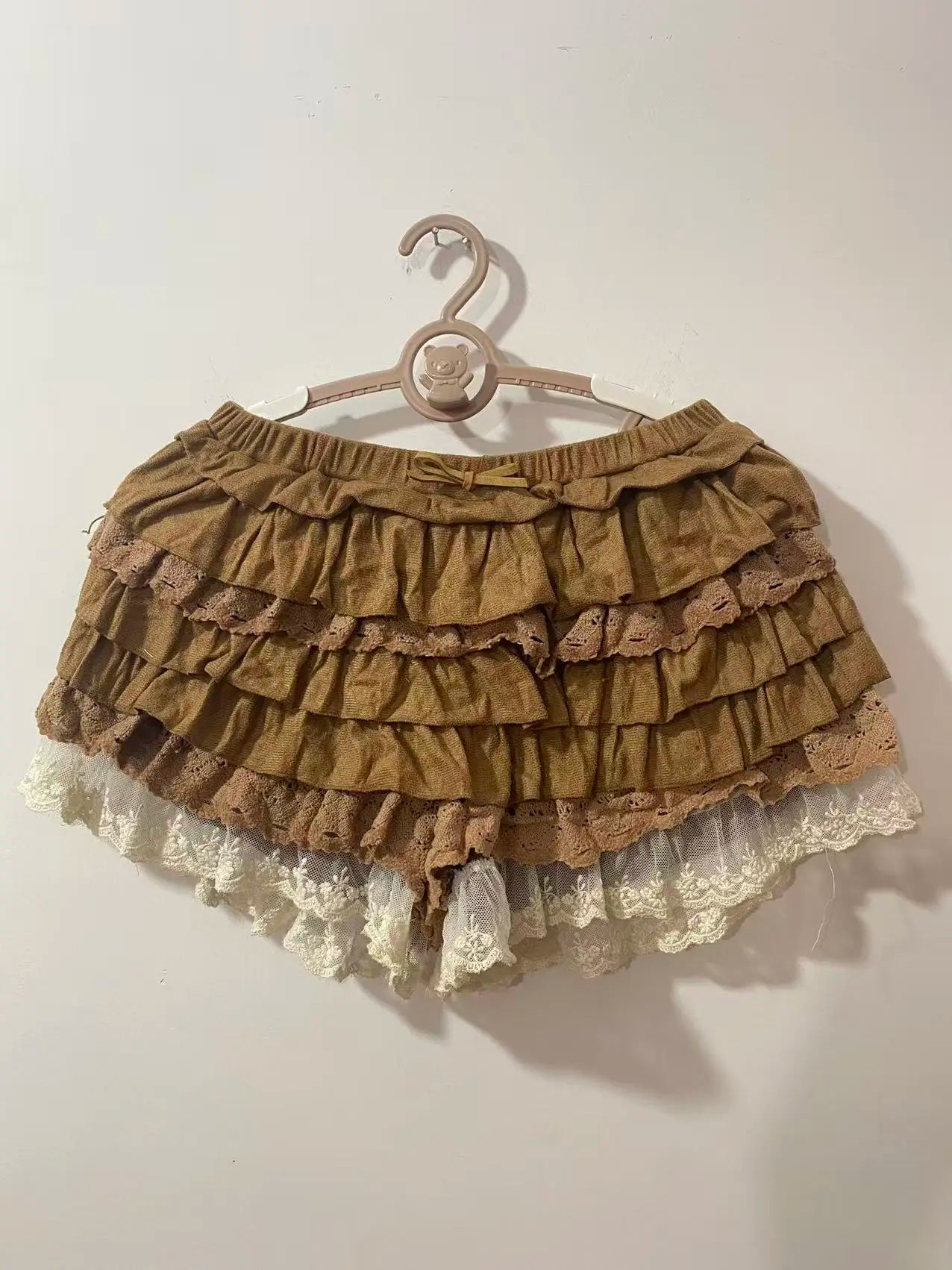 Lace Mesh Embroidery Mini Skirt Unique Short Skirts