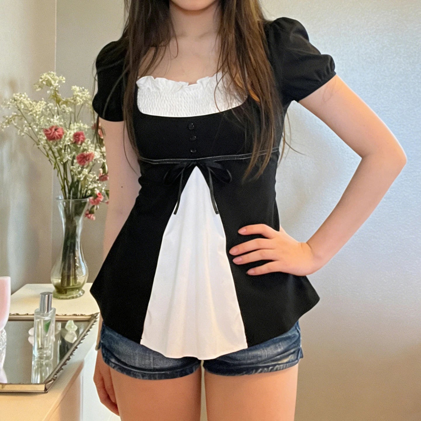 Medieval Princess Puff Sleeve Blouse