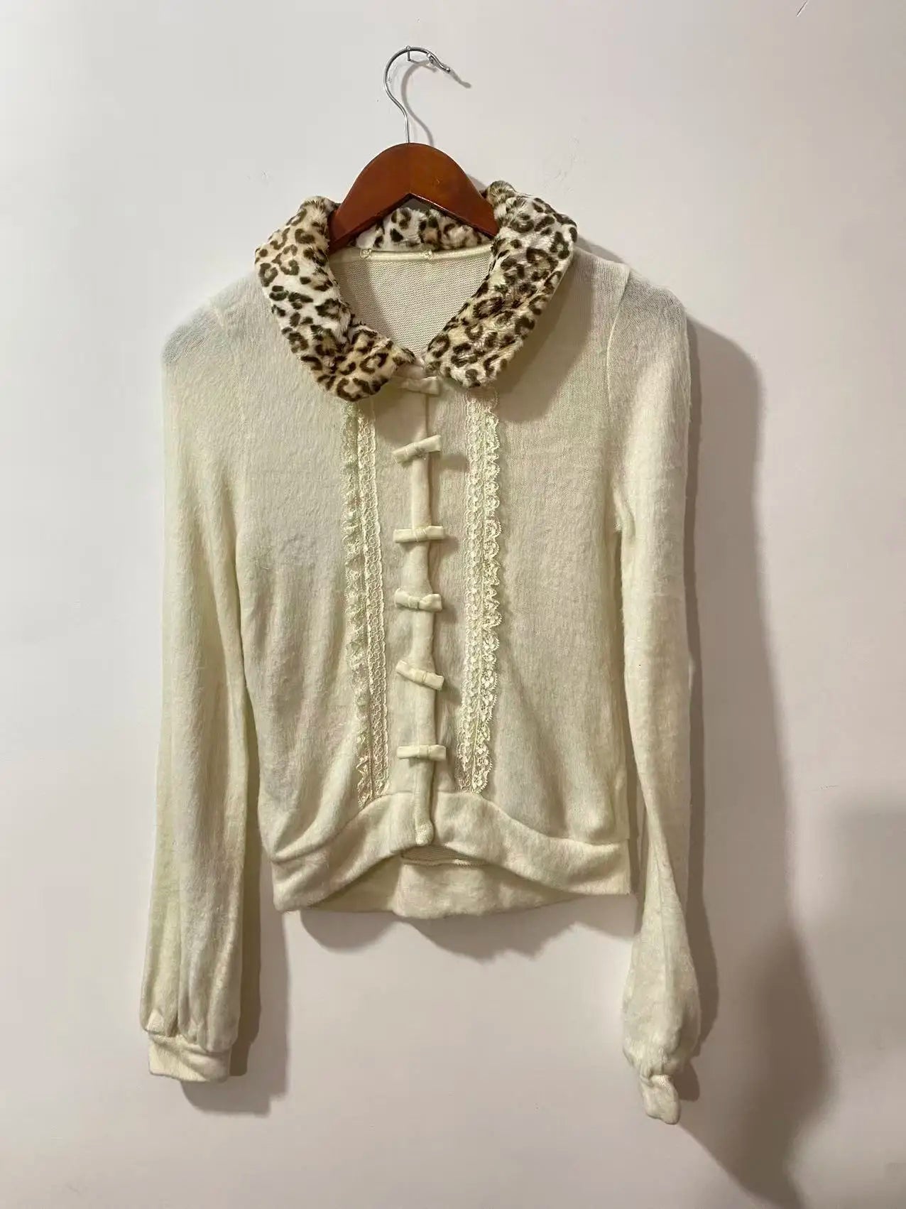 Knitted Long Sleeve Cardigan Sweater