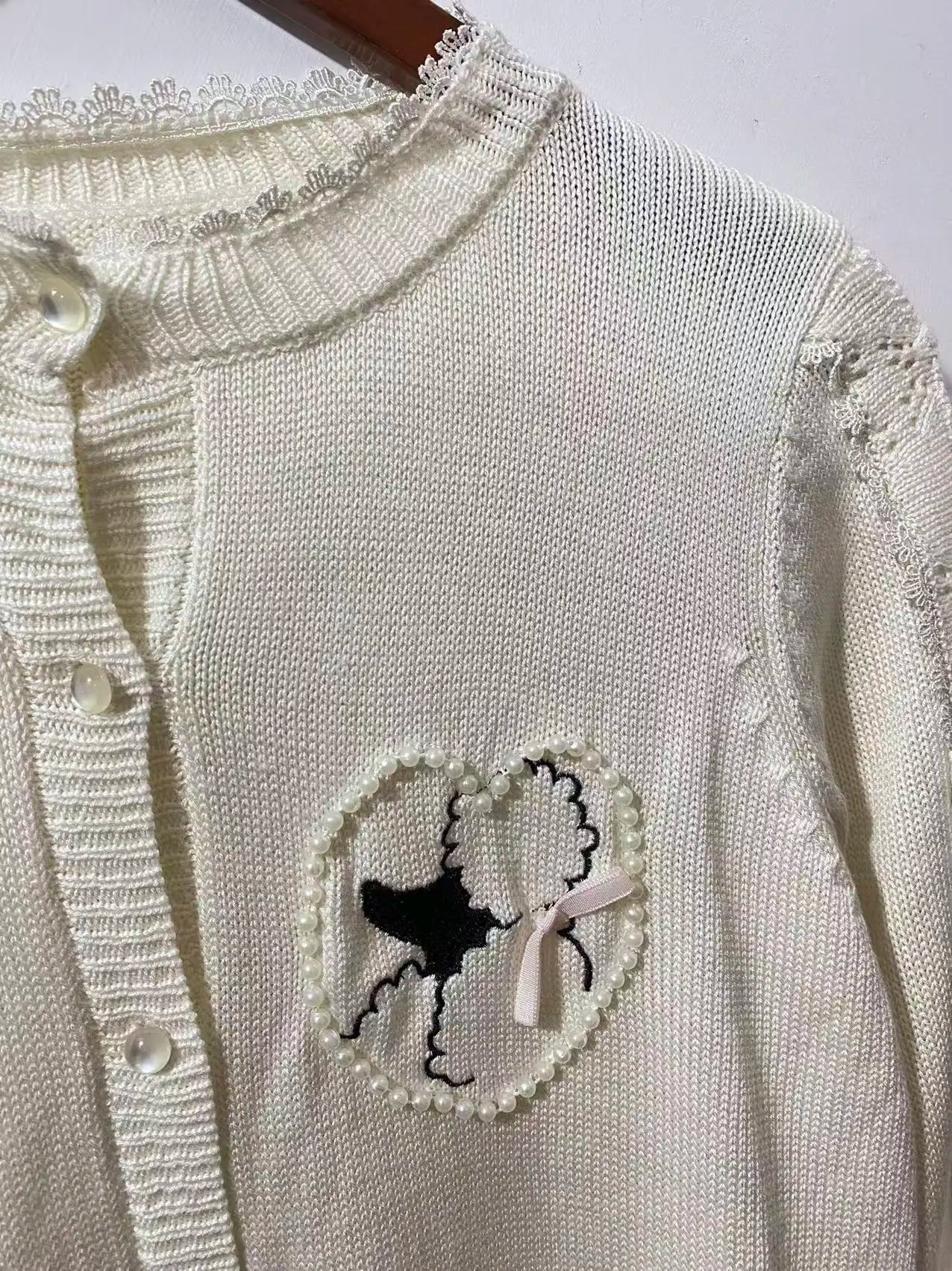 Knitted Long Sleeve Cardigan Sweater