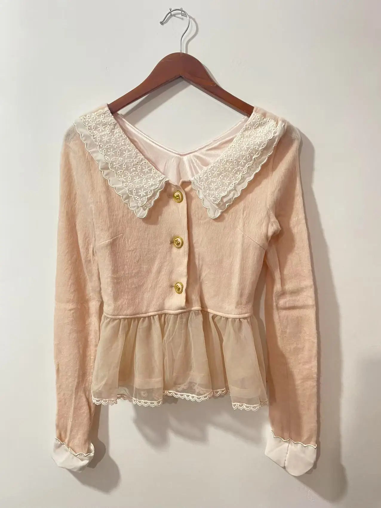 Knitted Long Sleeve Cardigan Sweater