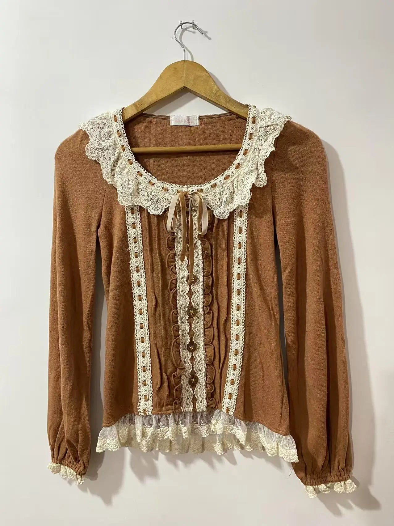 Knitted Long Sleeve Cardigan Sweater