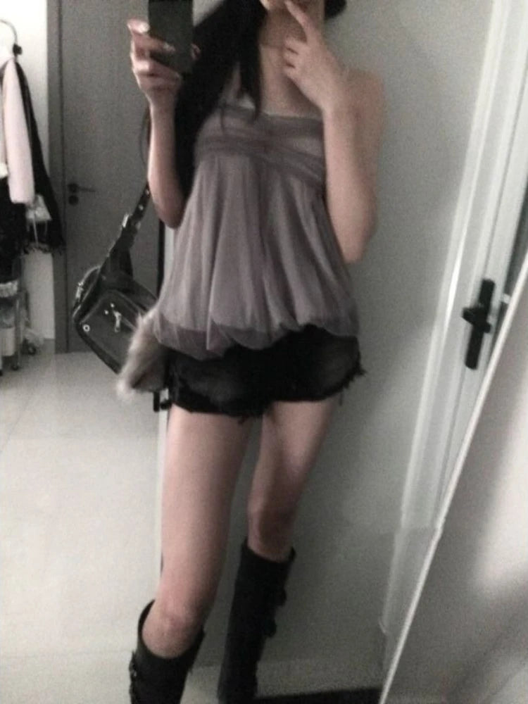 Vintage Mesh Tank Top