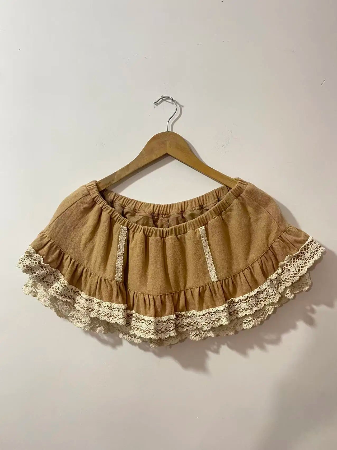 Lace Mesh Embroidery Mini Skirt Unique Short Skirts