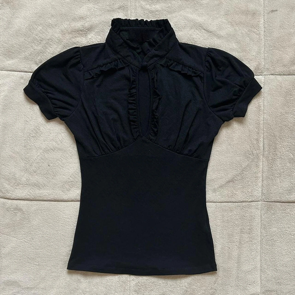 Black Vampire Blouse