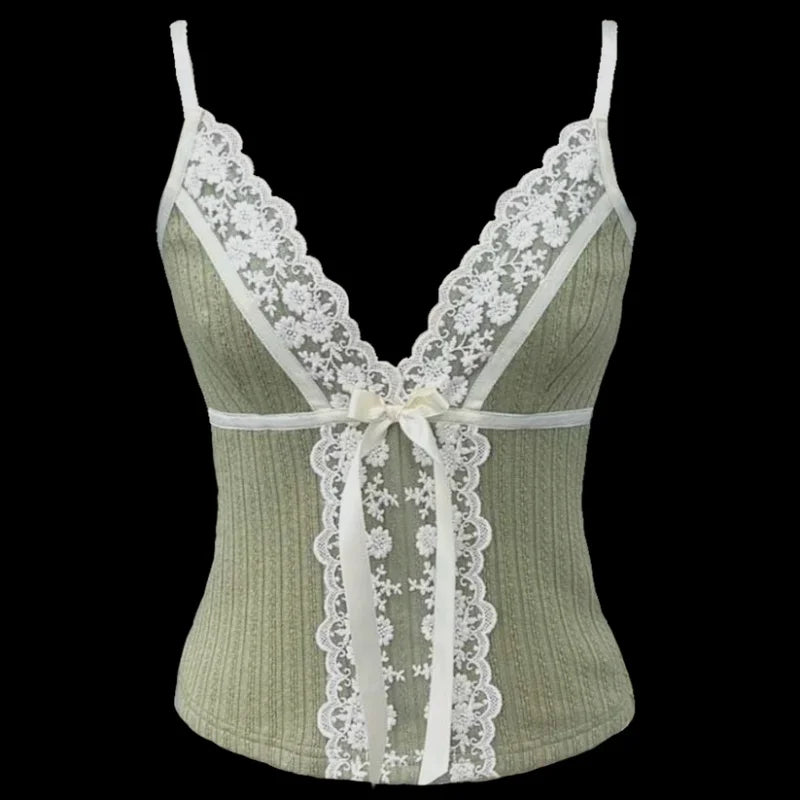 Fairy Coquette Lace Tank Top