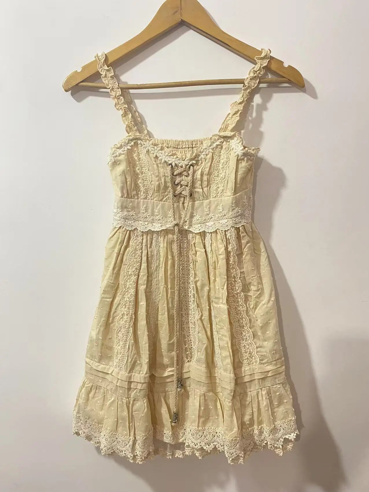 Lace Chiffon Mini Dresses