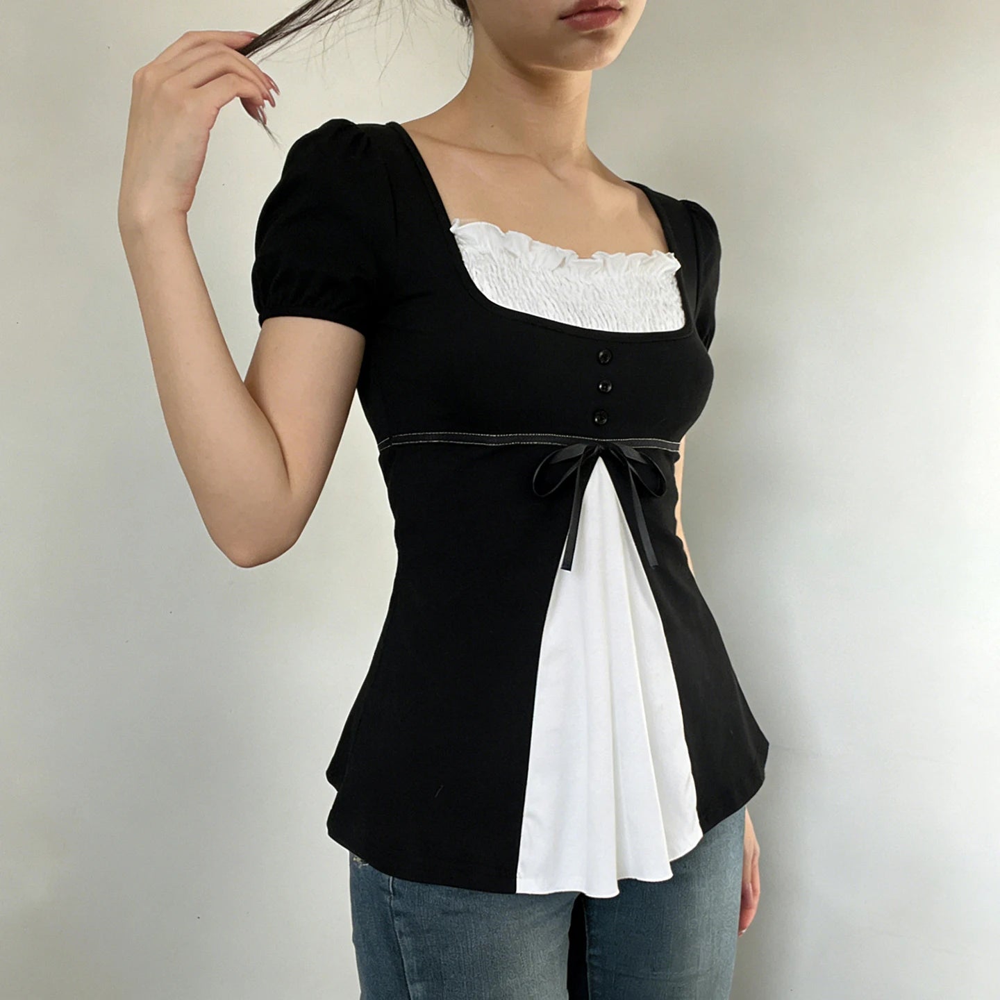 Medieval Princess Puff Sleeve Blouse