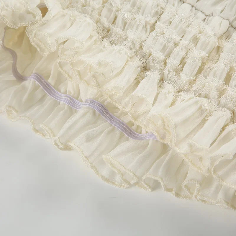 Chiffon Coquette Shorts