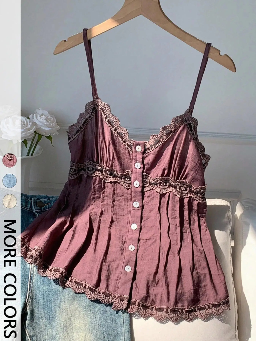 Lace Trim Cami