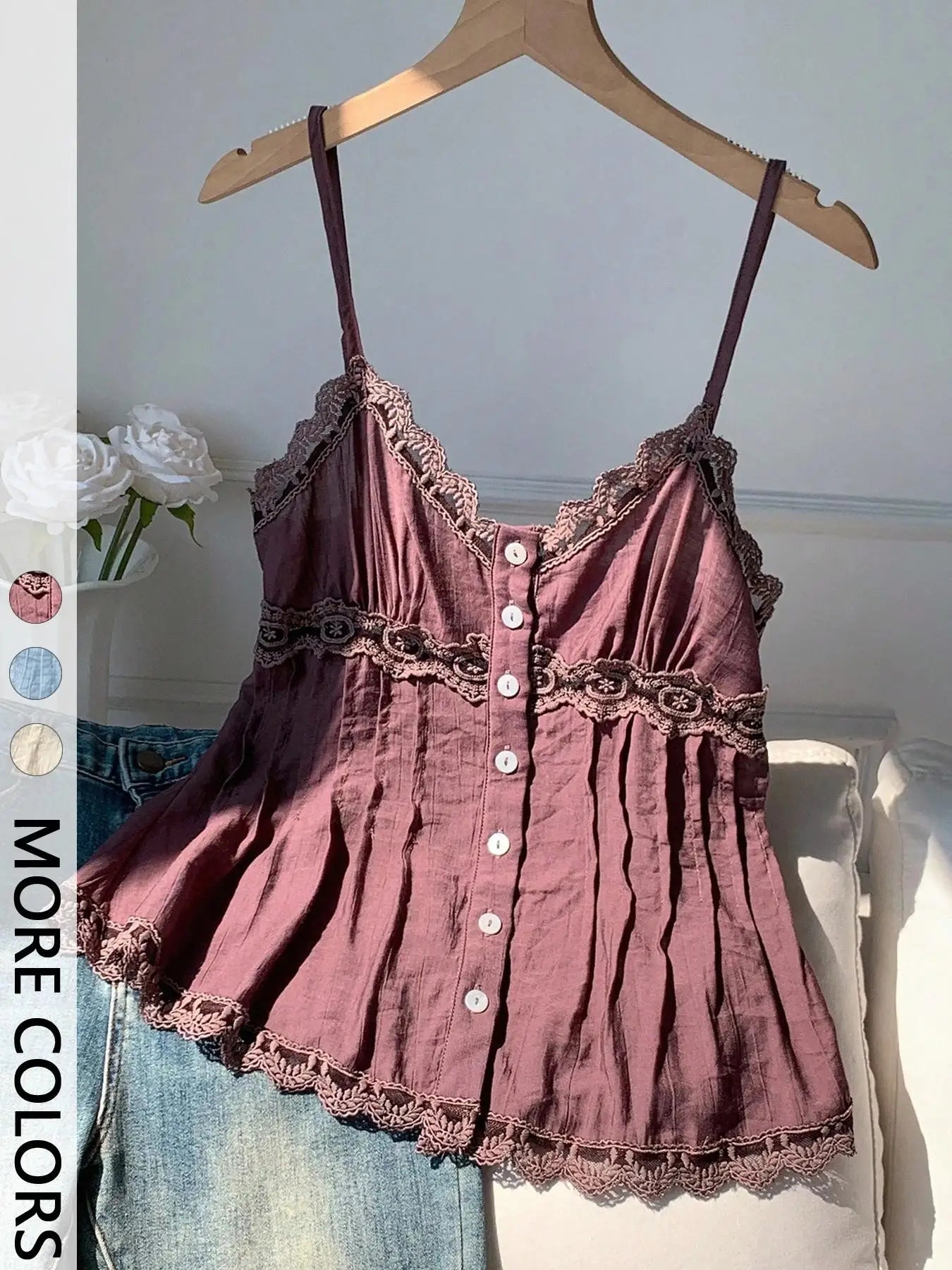 Lace Trim Cami