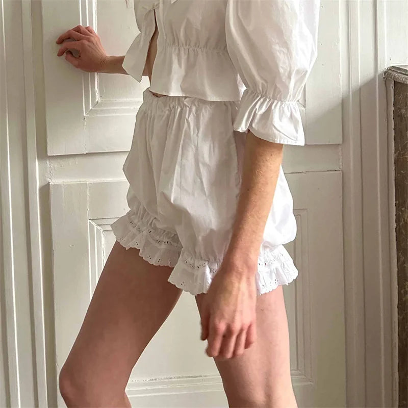 Vintage Victorian Ruffle Bloomers