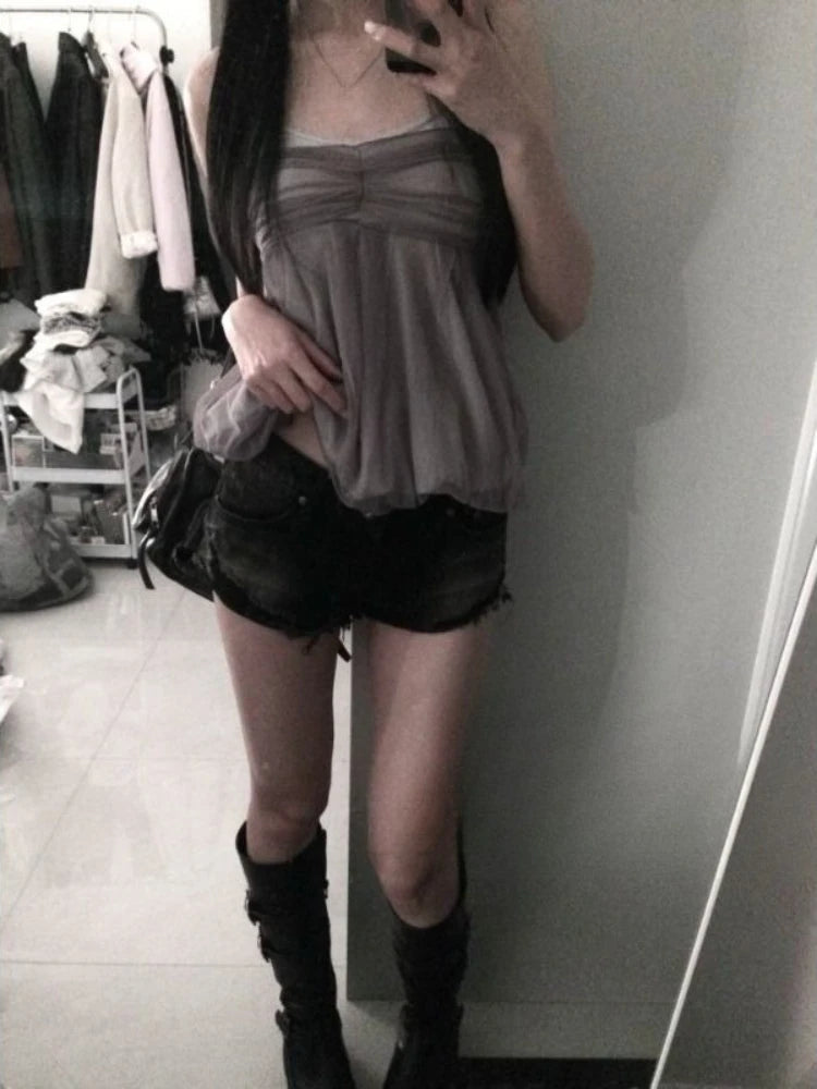 Vintage Mesh Tank Top