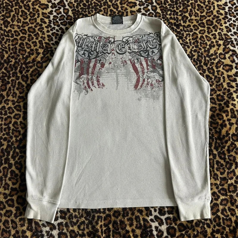 Dark Souls Grunge Long-Sleeved Top