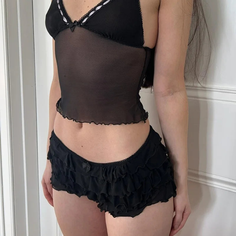 Layered Ruffle Bloomers