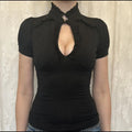 Black Vampire Blouse