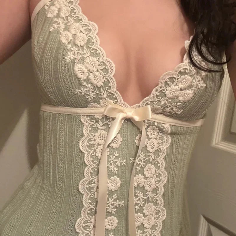 Fairy Coquette Lace Tank Top