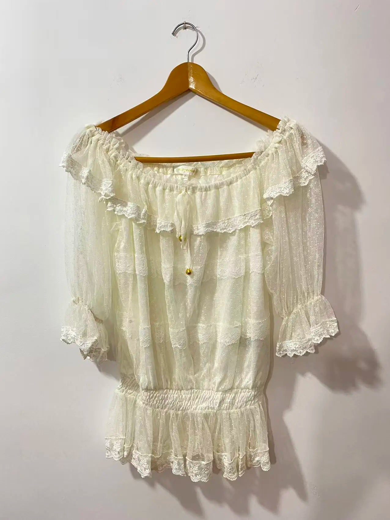 Lace Chiffon Mini Dresses