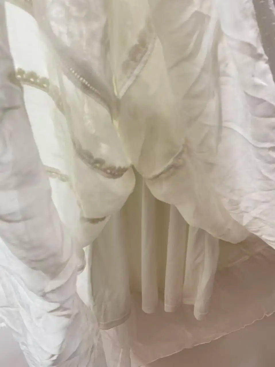 Lace Mesh Fairy Long Dress