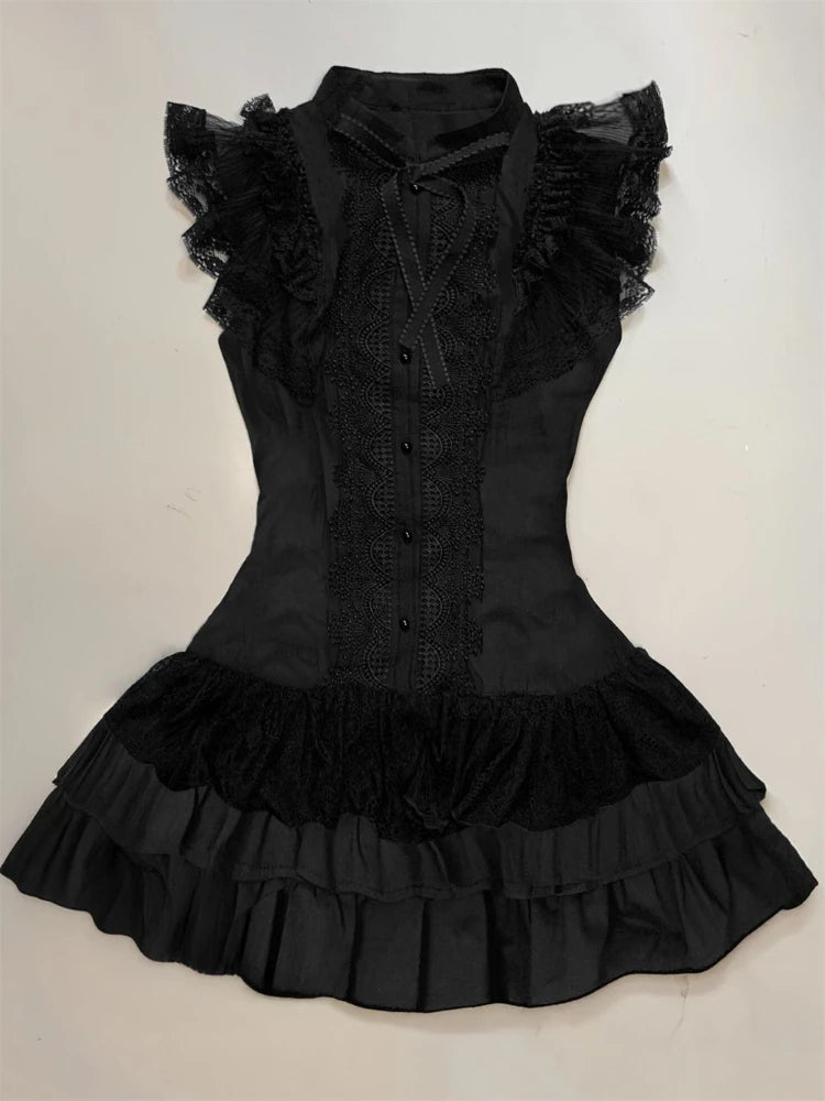 Gothic Dark Vintage Dress