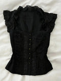 Gothic Vintage Lace Top