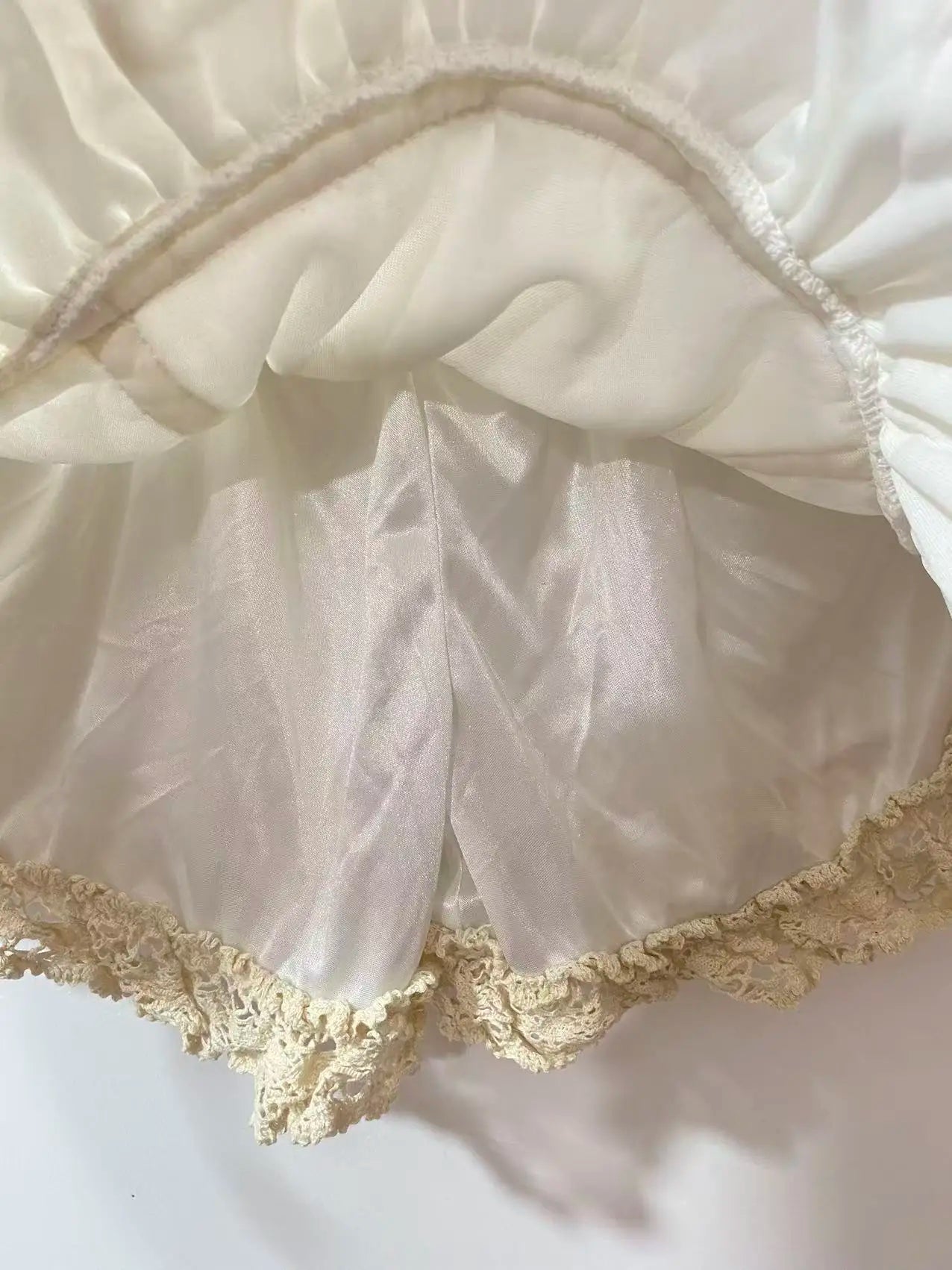 Lace Mesh Embroidery Mini Skirt Unique Short Skirts