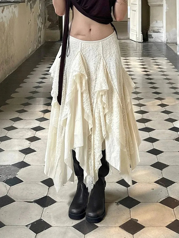 Haunted Castle White Skirt
