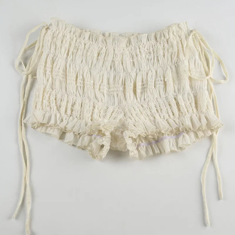 Chiffon Coquette Shorts